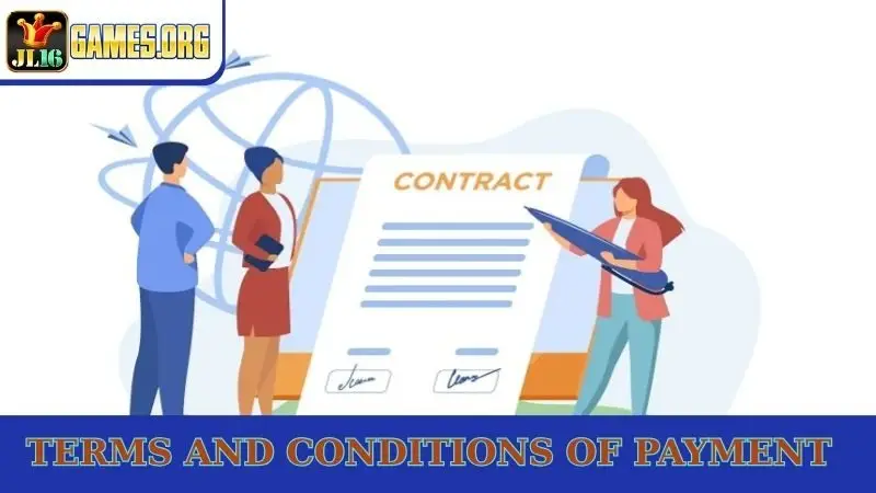 Terms and conditions of payment